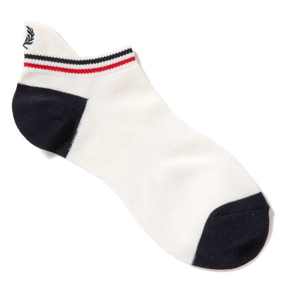 FRED PERRY フレッドペリー Tipped Rib Ankle Socks F19938 アンクルソックス（日本製）