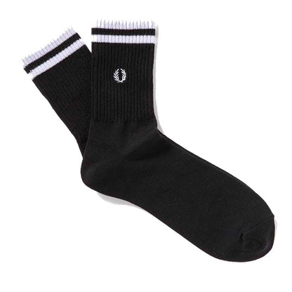FRED PERRY フレッドペリー Tipped Short Socks F19998   ティップド ショートソックス（日本製）