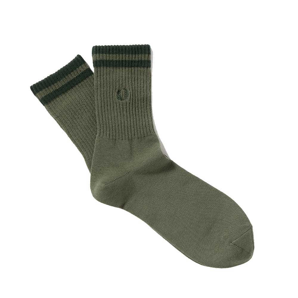 FRED PERRY フレッドペリー Tipped Short Socks F19998   ティップド ショートソックス（日本製）