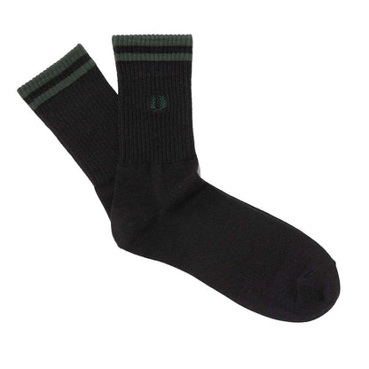 FRED PERRY フレッドペリー Tipped Short Socks F19998   ティップド ショートソックス（日本製）