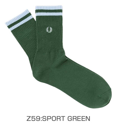 FREDPERRYフレッドペリーTippedShortSocksF19998ティップドショートソックス（日本製）