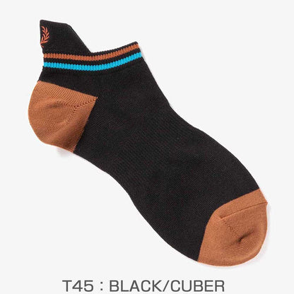 FRED PERRY フレッドペリー Tipped Rib Ankle Socks F19999 アンクルソックス（日本製）