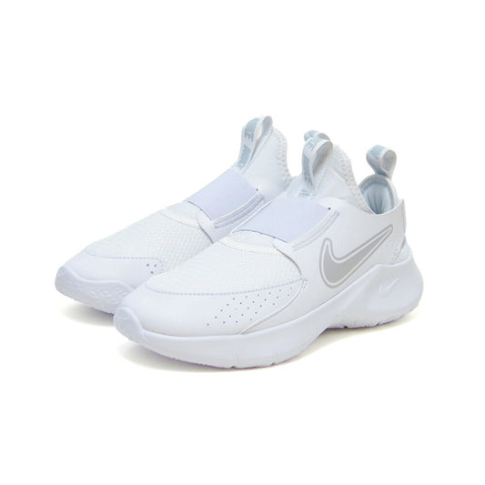 NIKEナイキFN1294100フレックスランナー3GSホワイト／ピュアプラチナホワイトNIKEFLEXRUNNER3GS（キッズシューズ）ジュニアランニングスリッポン「靴」