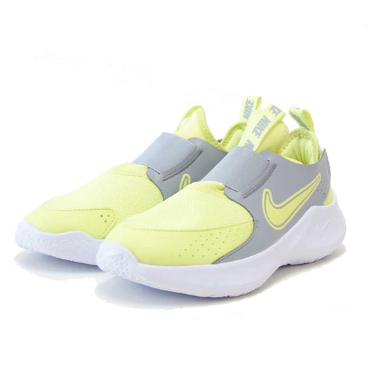 NIKEナイキFN1449105フレックスランナー3PSサミットホワイト/ホワイト/ライトレモンツイストNIKEFLEXRUNNER3PS（キッズシューズ）ランニングスリッポン「靴」