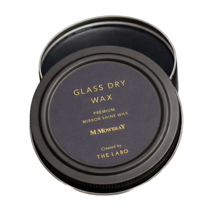 M.MOWBRAYM.モゥブレィGLASSDRYWAX（グラスドライワックス）鏡面磨き艶出しハイシャインスムースレザー