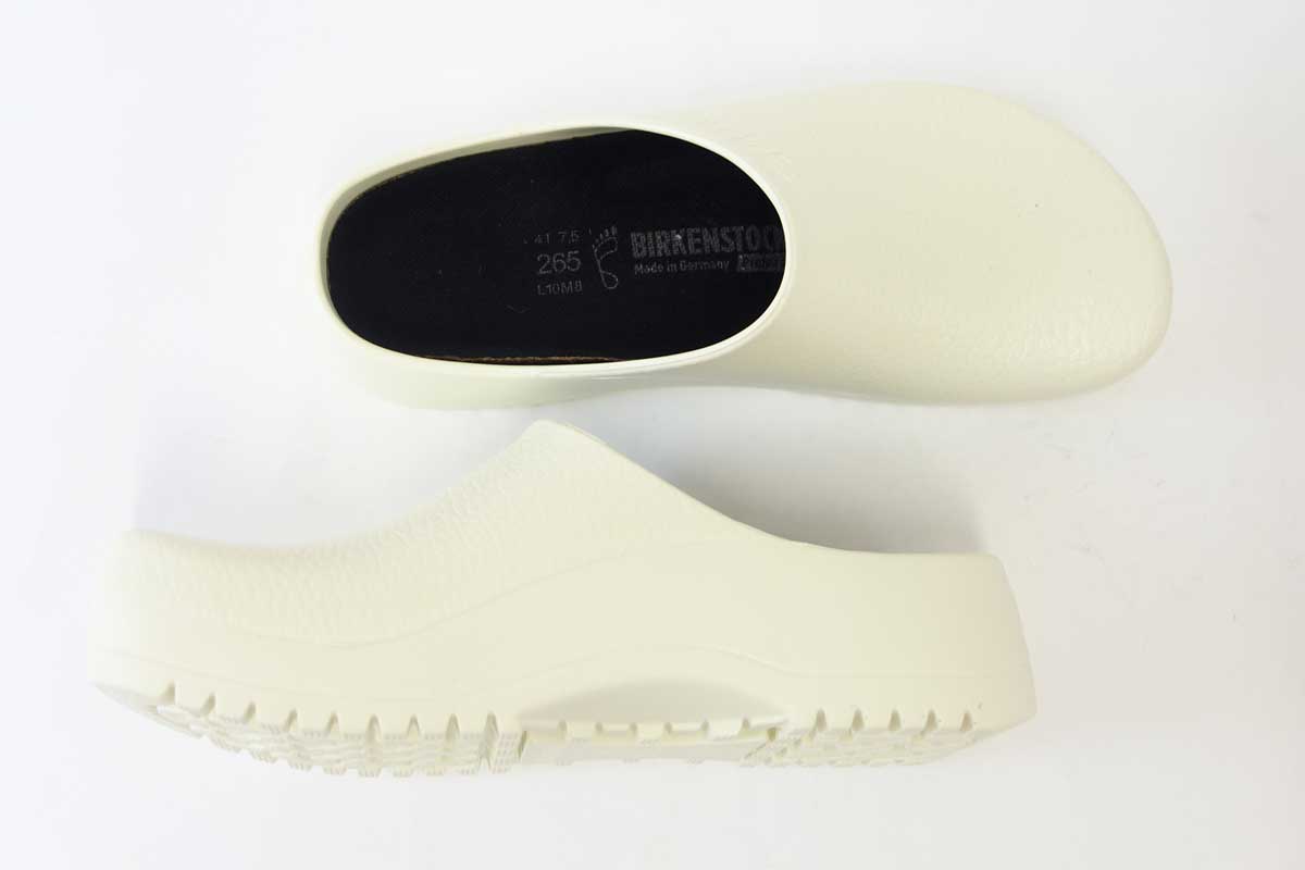 BIRKENSTOCK ビルケンシュトック プロフェッショナル  SUPER BIRKI gp068021 ホワイト（ユニセックス） スーパービルキ（ドイツ製）フットベッド サボ 「靴」サンダル ALPRO アルプロ