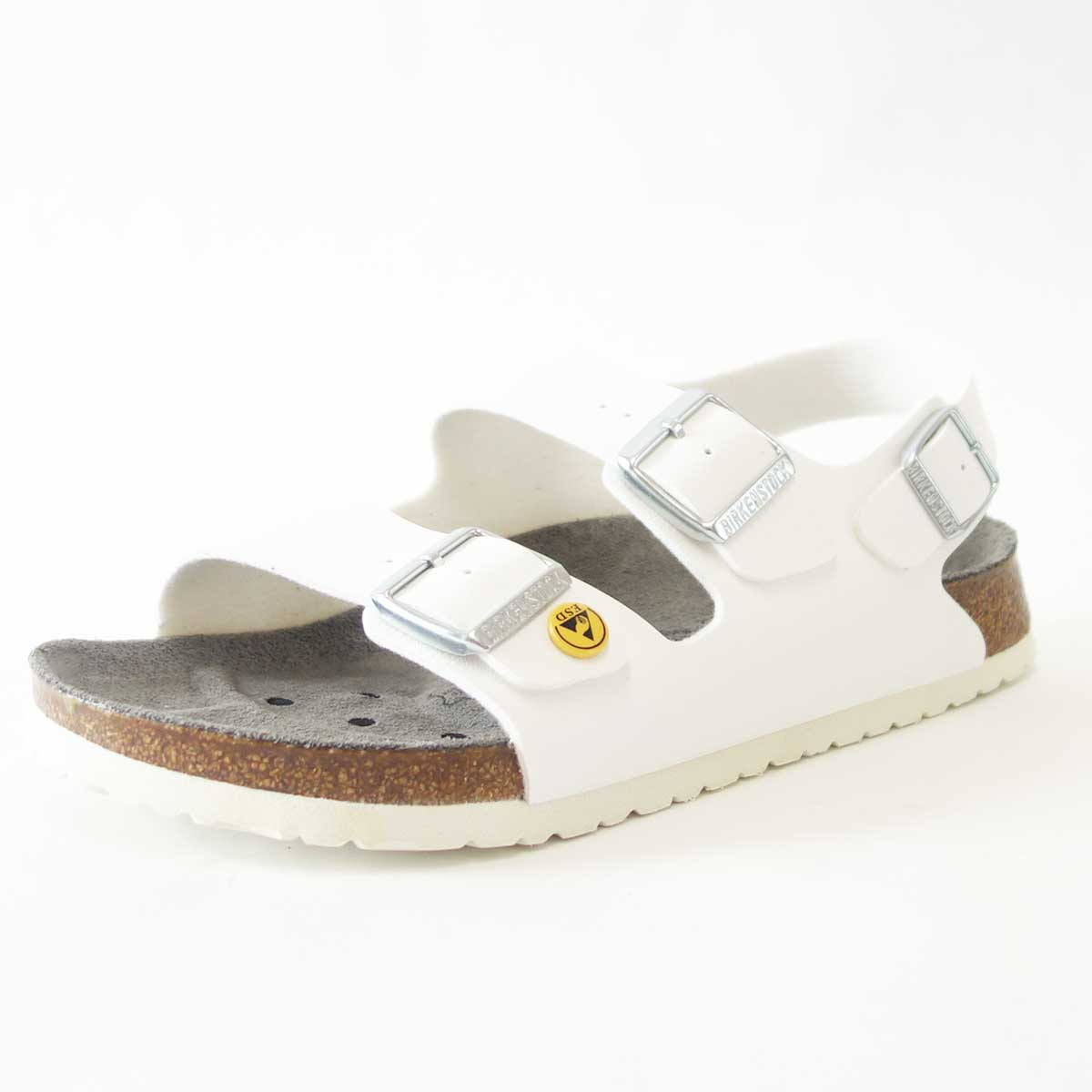 BIRKENSTOCK ビルケンシュトック プロフェッショナル  MILANO（ミラノ） ESD（帯電消散機能付き） GP 634880 ホワイト（メンズ） 「靴」サンダル ALPRO アルプロ 医療機関用