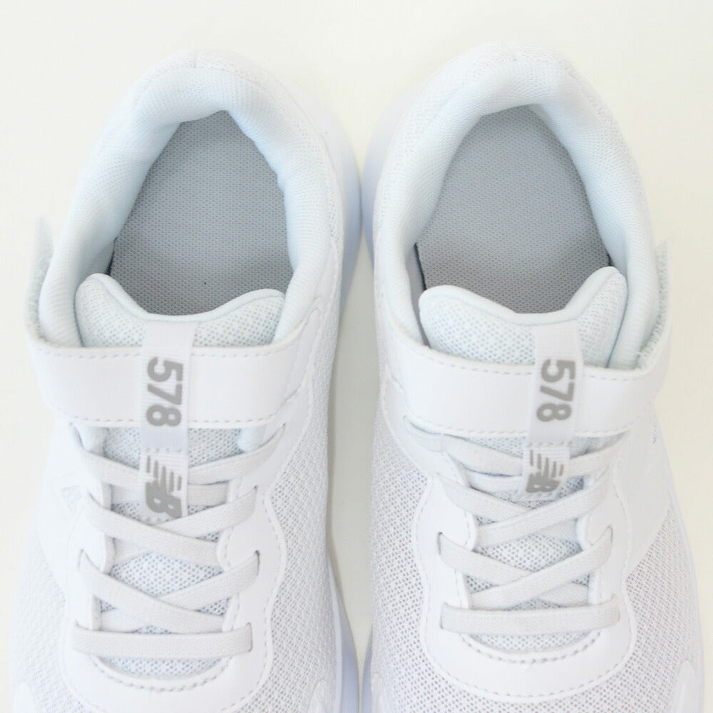 ニューバランスnewbalanceGT578WWホワイトキッズスニーカー通学普段履き軽量「靴」