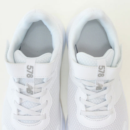 ニューバランスnewbalanceGT578WWホワイトキッズスニーカー通学普段履き軽量「靴」