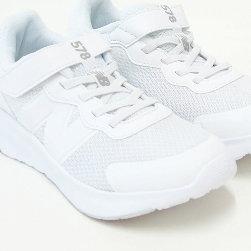 ニューバランスnewbalanceGT578WWホワイトキッズスニーカー通学普段履き軽量「靴」