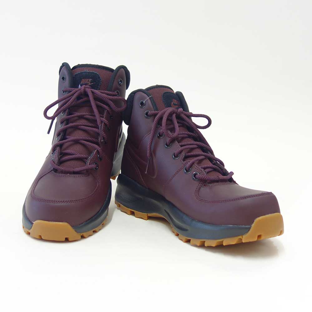 NIKEナイキマノアレザーhf7095600バーガンディクラッシュ（メンズ）NIKEMANOALEATHERハイカットスニーカー「靴」