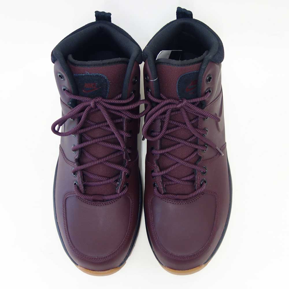 NIKEナイキマノアレザーhf7095600バーガンディクラッシュ（メンズ）NIKEMANOALEATHERハイカットスニーカー「靴」