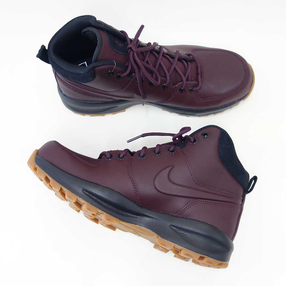 NIKEナイキマノアレザーhf7095600バーガンディクラッシュ（メンズ）NIKEMANOALEATHERハイカットスニーカー「靴」