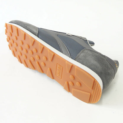 WALSH ウォルシュ HOR 50031（ユニセックス） HORWICH カラー：グレー（英国製） スエード＆人工繊維＆PVCのランニングスニーカー  「靴」