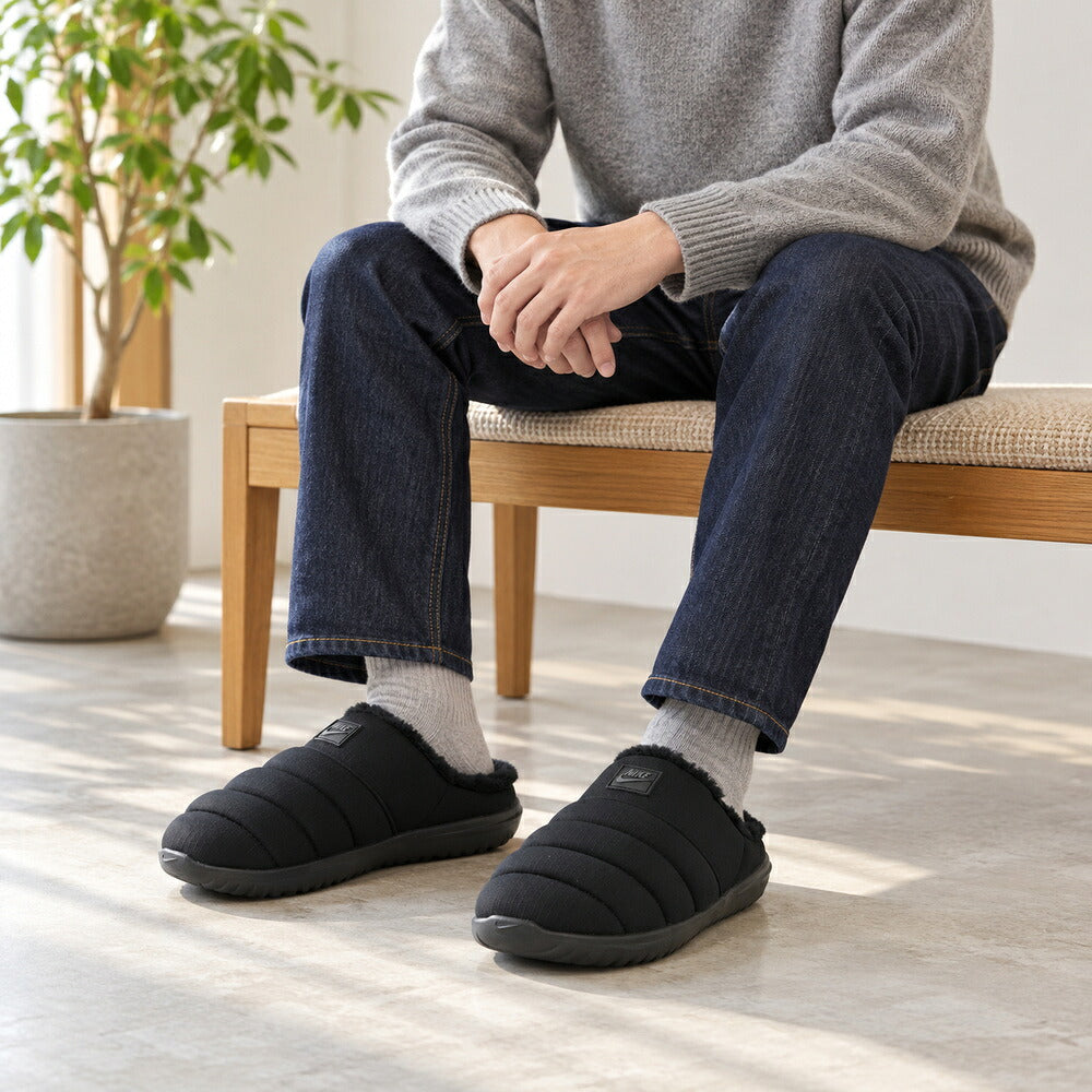 ナイキNIKEバロウSEhv8561002Black/Anthracite（メンズ）スリッパスニーカー室内履き「靴」