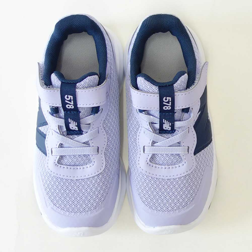 ニューバランスnewbalanceI5782AYパープル／ネイビー（リトルキッズスニーカー）マジックテープスニーカーインファント普段履き軽量「靴」