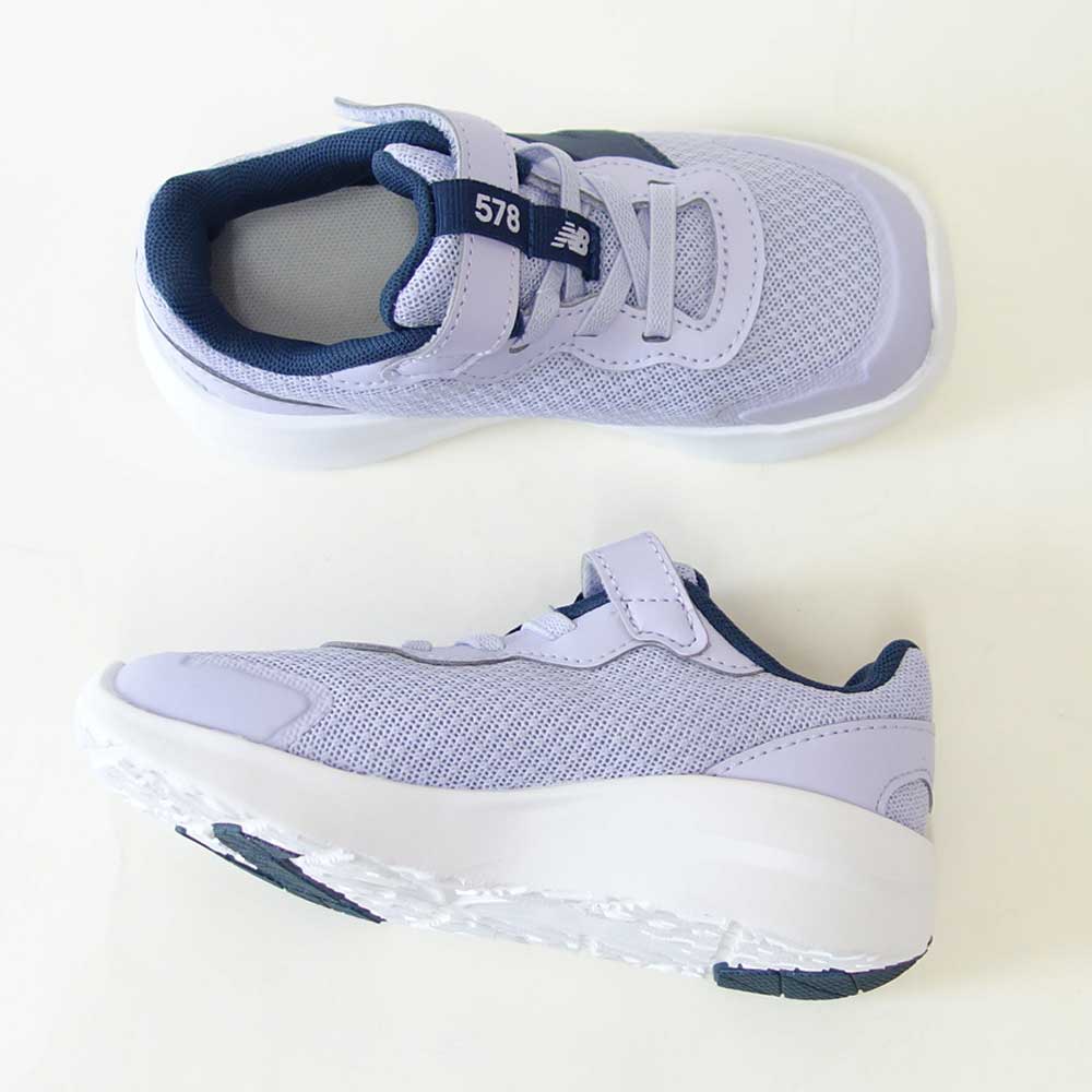 ニューバランスnewbalanceI5782AYパープル／ネイビー（リトルキッズスニーカー）マジックテープスニーカーインファント普段履き軽量「靴」