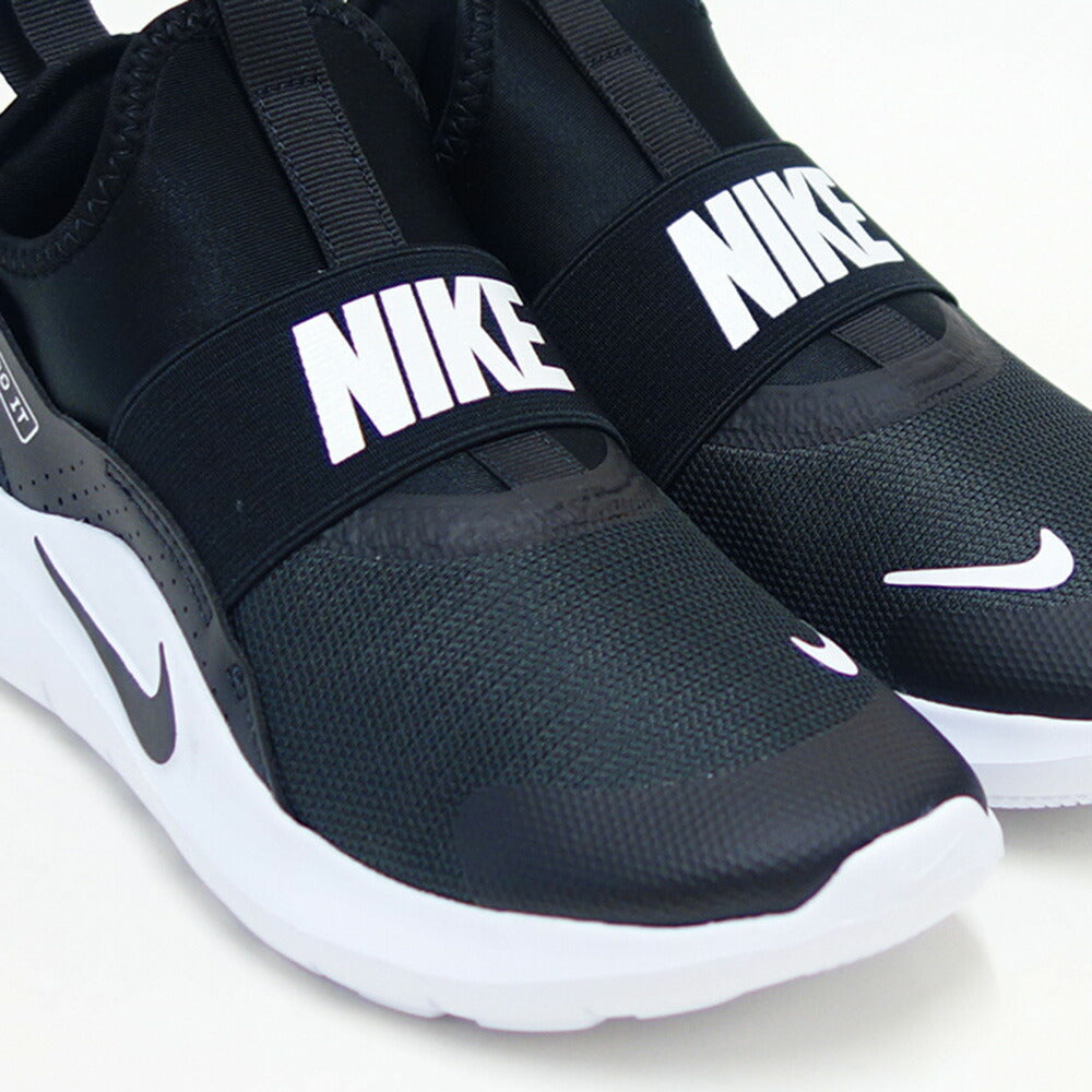 NIKEナイキIF2894002フレックスランナー4PSブラック／ホワイト（キッズシューズ）ランニングスリッポン「靴」
