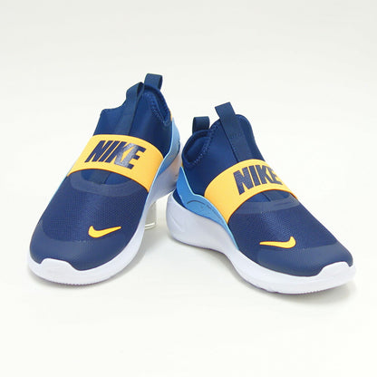 NIKEナイキIF2894403フレックスランナー4PSミッドナイトネイビー／オレンジ（キッズシューズ）ランニングスリッポン「靴」