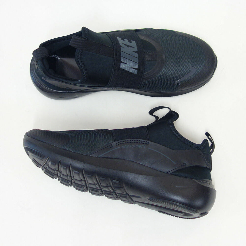 NIKEナイキIF2894001フレックスランナー4PSブラック（キッズシューズ）ランニングスリッポン「靴」