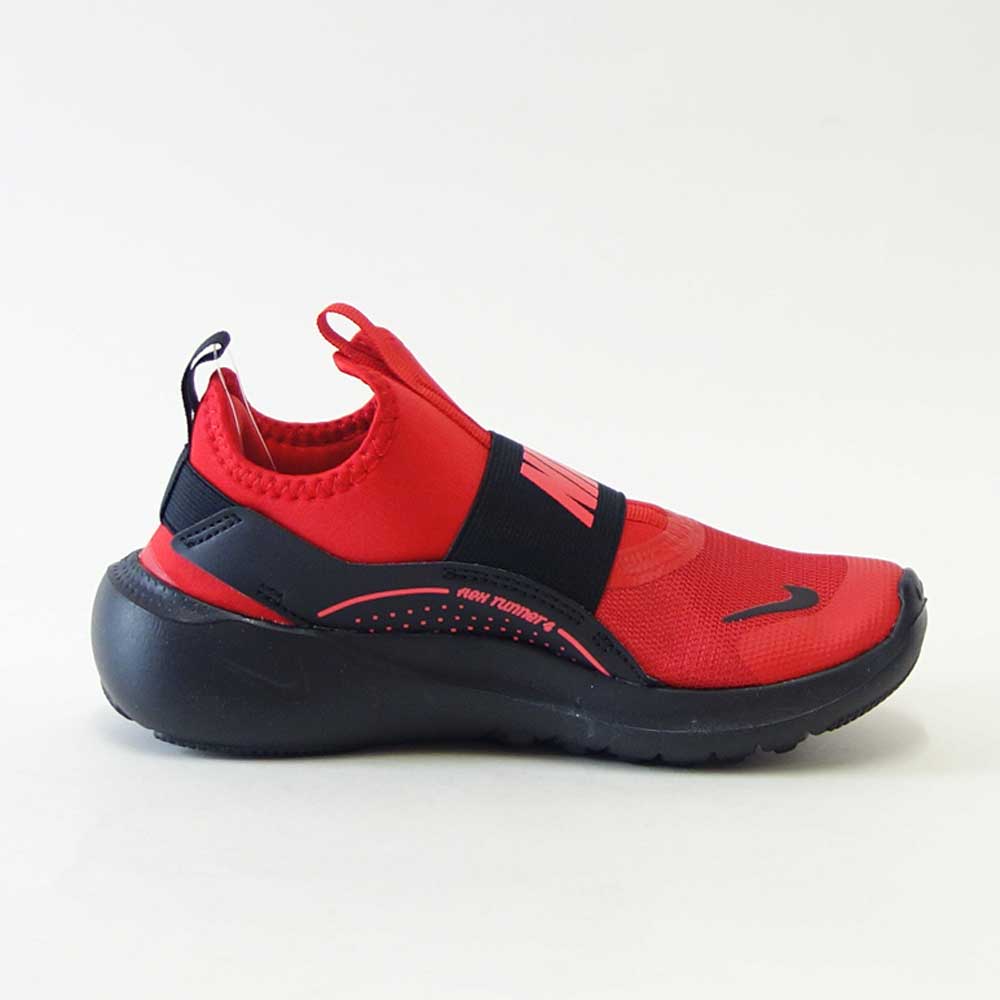 NIKEナイキIF2894608フレックスランナー4PSレッド／ブラック（キッズシューズ）ランニングスリッポン「靴」