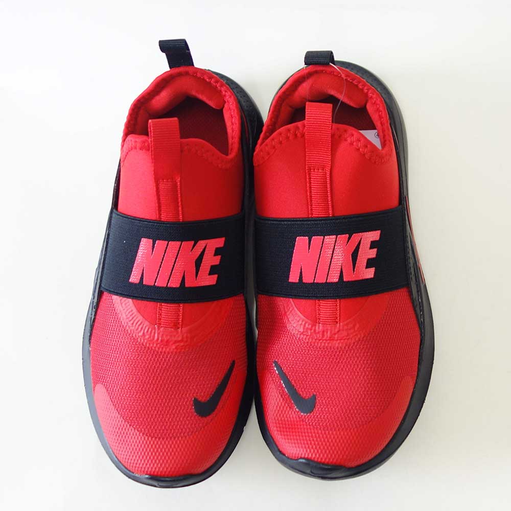NIKEナイキIF2894608フレックスランナー4PSレッド／ブラック（キッズシューズ）ランニングスリッポン「靴」