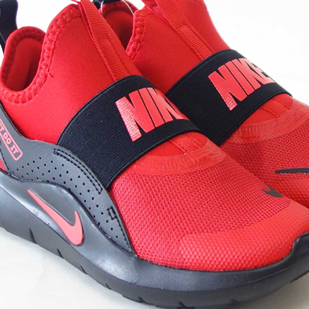 NIKEナイキIF2894608フレックスランナー4PSレッド／ブラック（キッズシューズ）ランニングスリッポン「靴」
