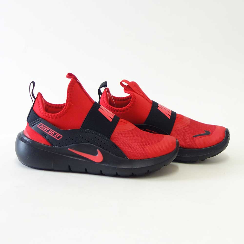 NIKEナイキIF2894608フレックスランナー4PSレッド／ブラック（キッズシューズ）ランニングスリッポン「靴」
