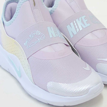 NIKEナイキIM7654500フレックスランナー4LILSPSBleachedLilac/GlacierBlue（キッズシューズ）ランニングスリッポン「靴」