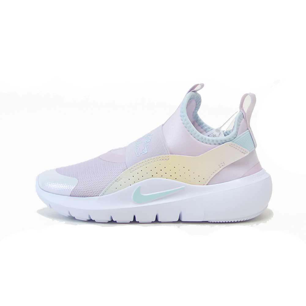 NIKEナイキIM7654500フレックスランナー4LILSPSBleachedLilac/GlacierBlue（キッズシューズ）ランニングスリッポン「靴」