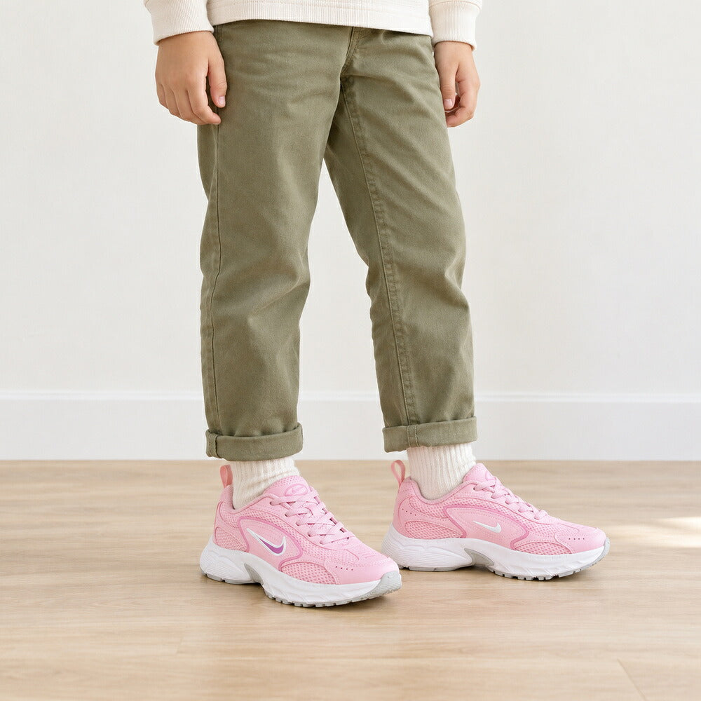 NIKEナイキストラトスシフト2000PSiq9830600PINKRISE/PLAYFULPINK-WHITE（キッズシューズ）ランニングゴムレース「靴」