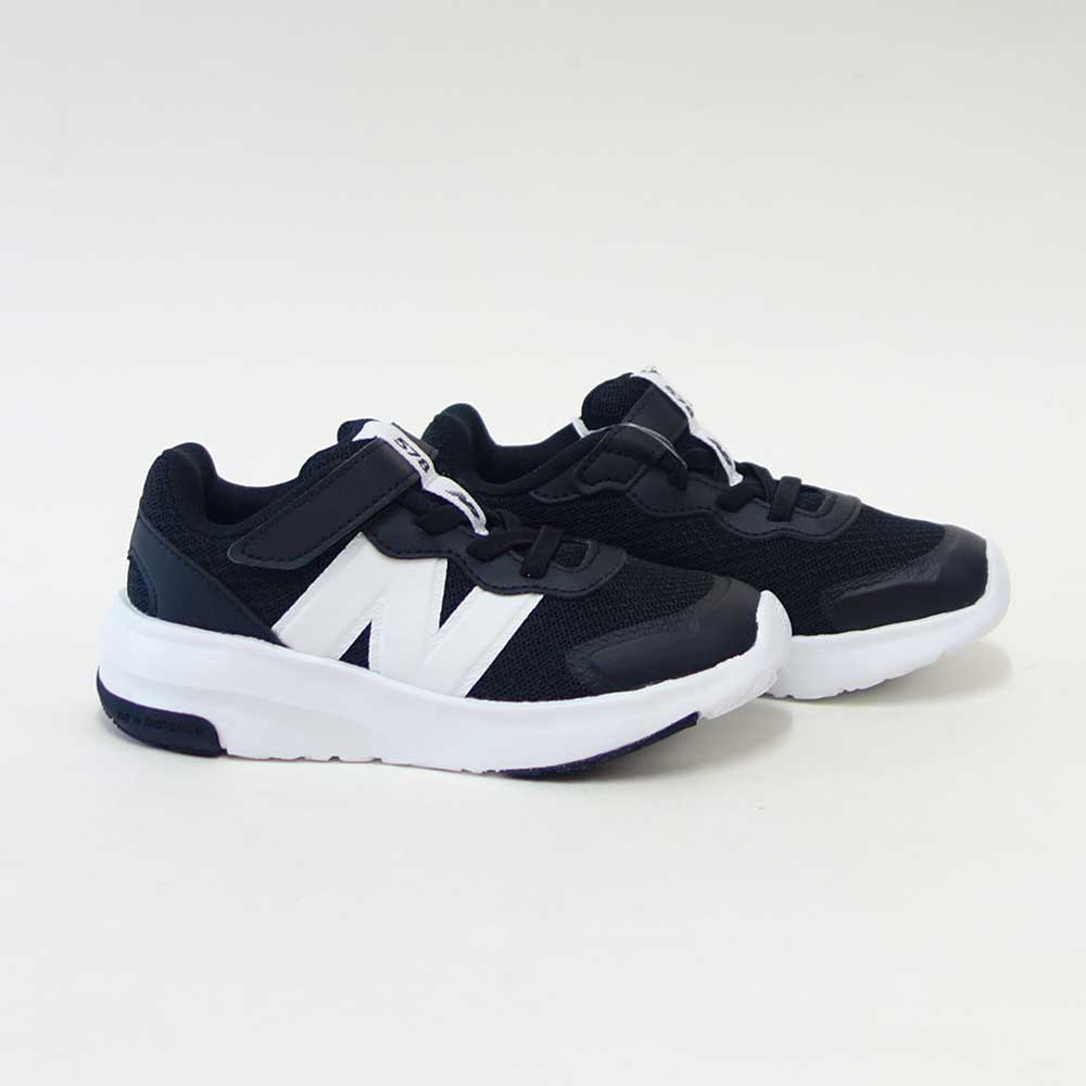 ニューバランスnewbalanceIT578BKブラック／ホワイト（リトルキッズスニーカー）マジックテープスニーカーインファント普段履き軽量「靴」