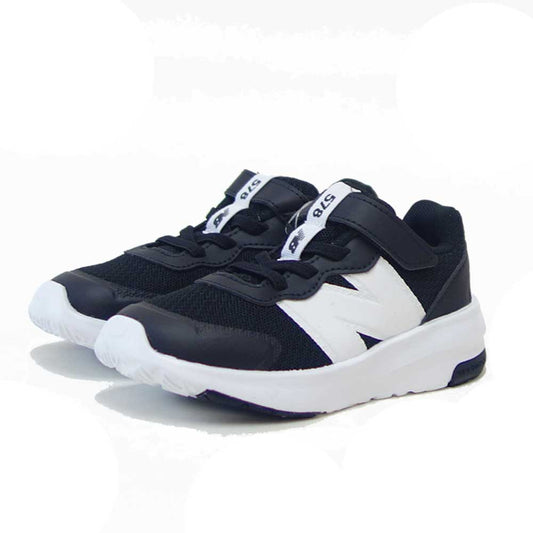 ニューバランスnewbalanceIT578BKブラック／ホワイト（リトルキッズスニーカー）マジックテープスニーカーインファント普段履き軽量「靴」