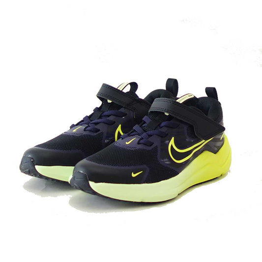 NIKEナイキスランナーLGTPSiu8572032BLACK/LEMONVENOM（キッズシューズ）ランニングゴムレース「靴」