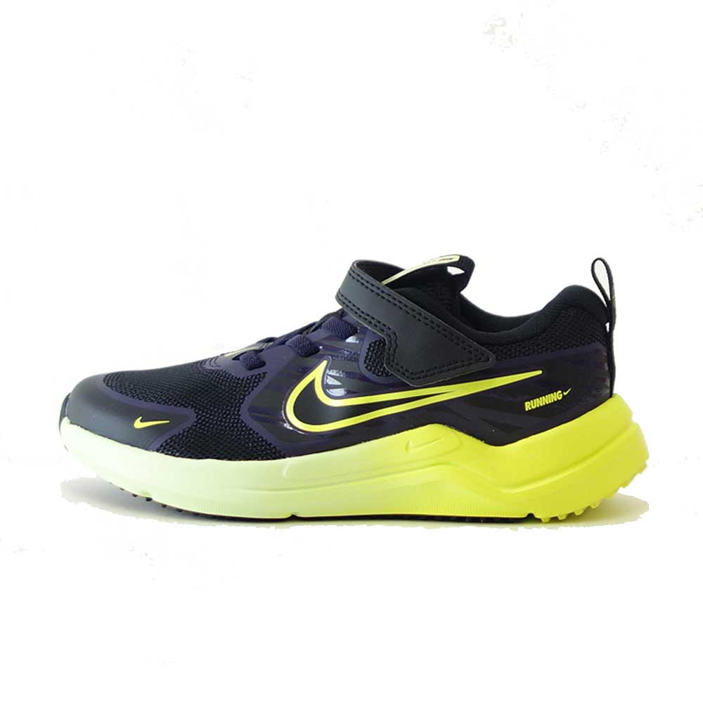 NIKEナイキスランナーLGTPSiu8572032BLACK/LEMONVENOM（キッズシューズ）ランニングゴムレース「靴」