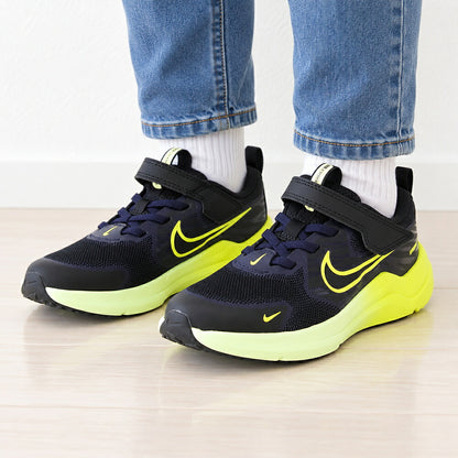 NIKEナイキスランナーLGTPSiu8572032BLACK/LEMONVENOM（キッズシューズ）ランニングゴムレース「靴」