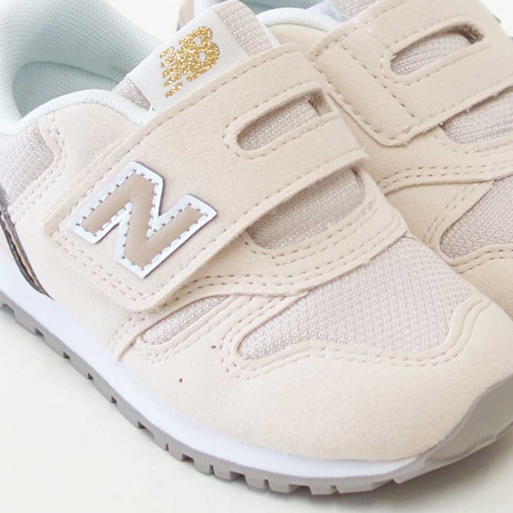 ニューバランスnewbalanceIZ373TM2ベージュ（インファントキッズスニーカー）マジックテープスニーカーベビー「靴」