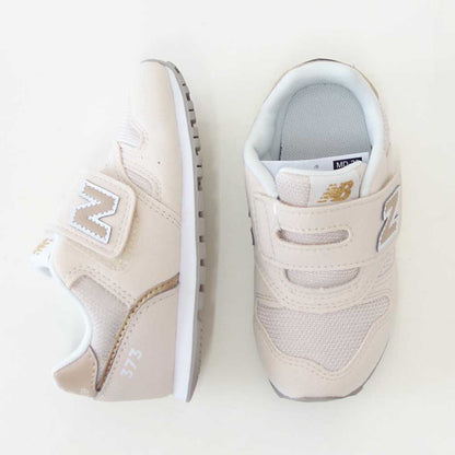 ニューバランスnewbalanceIZ373TM2ベージュ（インファントキッズスニーカー）マジックテープスニーカーベビー「靴」
