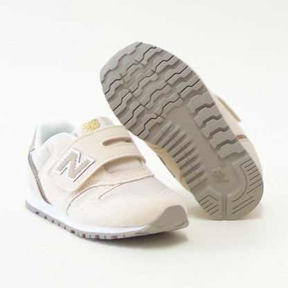 ニューバランスnewbalanceIZ373TM2ベージュ（インファントキッズスニーカー）マジックテープスニーカーベビー「靴」