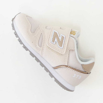 ニューバランスnewbalanceIZ373TM2ベージュ（インファントキッズスニーカー）マジックテープスニーカーベビー「靴」
