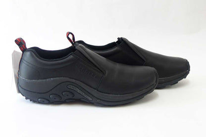 MERRELL メレル ジャングルモックレザー（メンズ） Jungle moc Leather 567113 ブラック エアークッションで快適ウォーク 「靴」