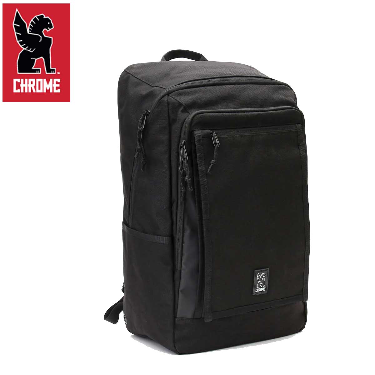 CHROME クローム COHESIVE 35 BACKPACK（コヒーシブ 35） 耐水バックパック JP186BK （カラー BLACK NYLON）  容量：35L メッセンジャーバック デイパック