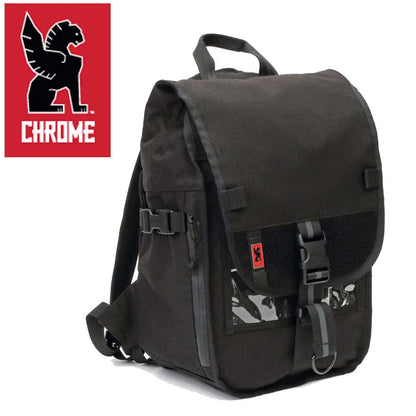 CHROME クローム WARSAW SMALL BACKPACK 18L（ワルシャワ スモール 18L）   JP196BK カラー：ブラック 容量 18L 耐水 バックパック