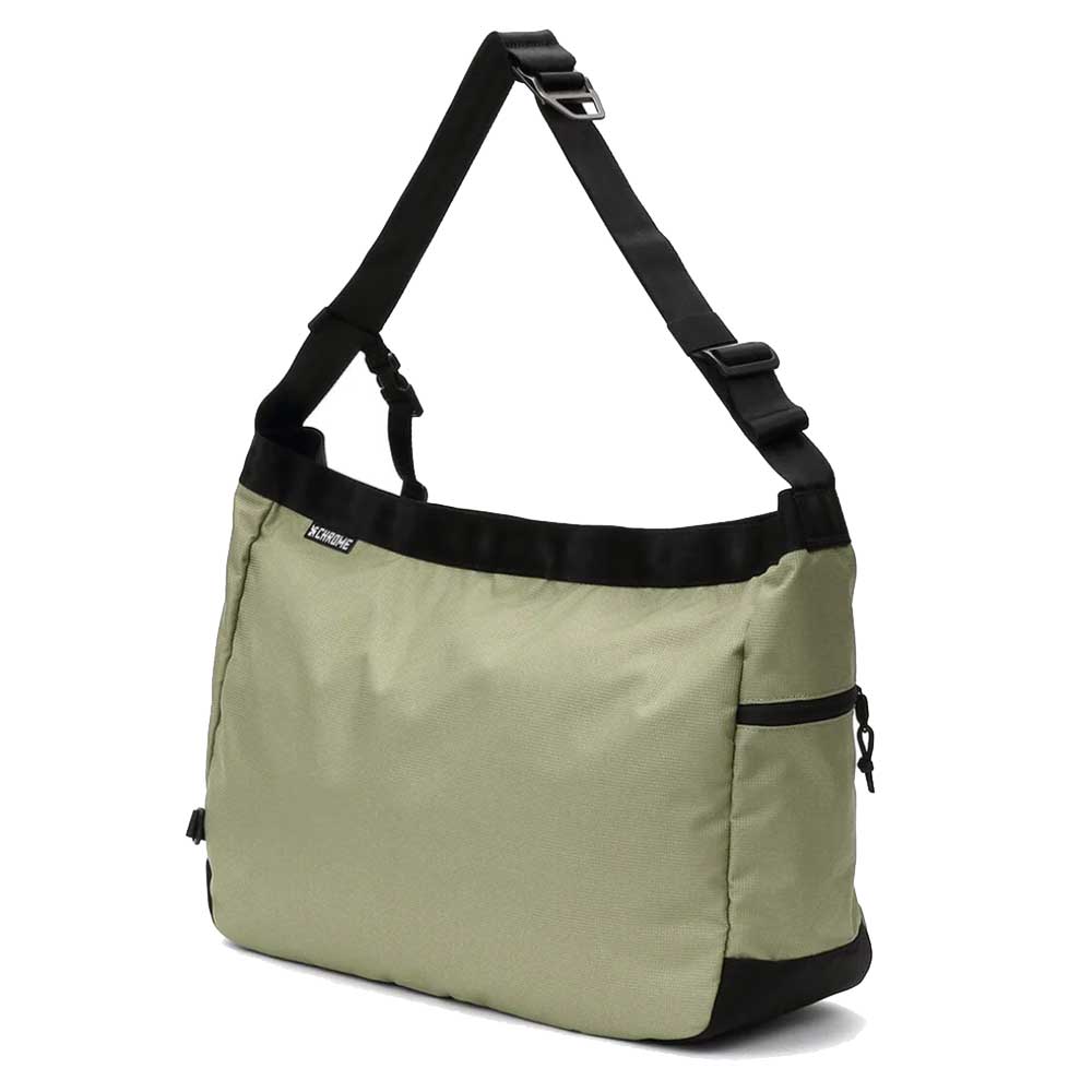 CHROME クローム NEWSPAPER MESSENGER（ニュースペーパー メッセンジャー） 軽量 耐水 26L JP197BK カラー：OIL GREEN  ショルダーバッグ  メッセンジャーバッグ