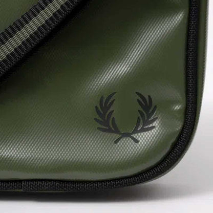 フレッドペリーバッグFREDPERRYClassicSmallSideBagL1179(Z50:LAURELWREATHGREEN/BLACK)ショルダーボディバッグ