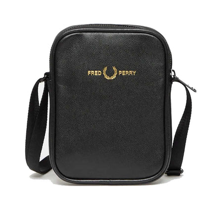 フレッドペリーバッグFREDPERRYSCOTCHGRAINLEATHERSIDEBAGL1189(102:BLACK)ショルダーボディバッグサイドバッグ