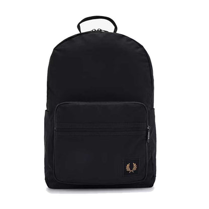 FREDPERRYフレッドペリーNylonBadgeBackpackL1192102（BLACK）リュックバックパック