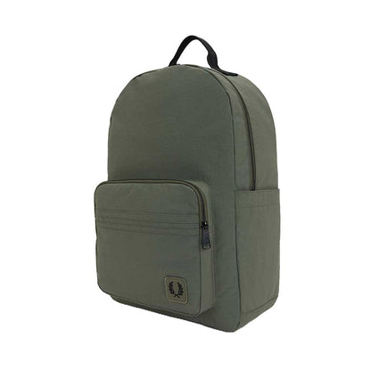 FREDPERRYフレッドペリーNylonBadgeBackpackL1192X21（LAURELWREATHGREEN）リュックバックパック