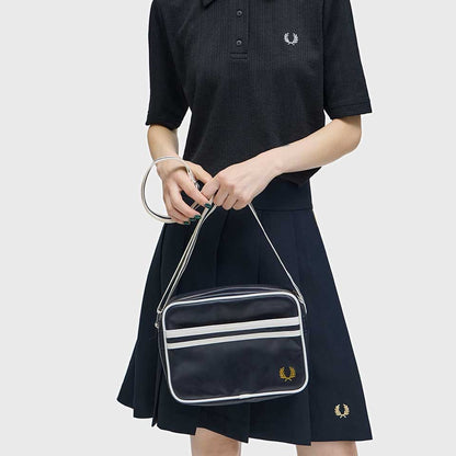 フレッドペリーバッグFREDPERRYClassicMiniShoulderBagL2168(635:NAVY/ECRU)ショルダーボディバッグサイドバッグ