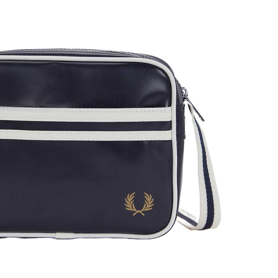 フレッドペリーバッグFREDPERRYClassicMiniShoulderBagL2168(D57：BLACK/ECRU)ショルダーボディバッグサイドバッグ